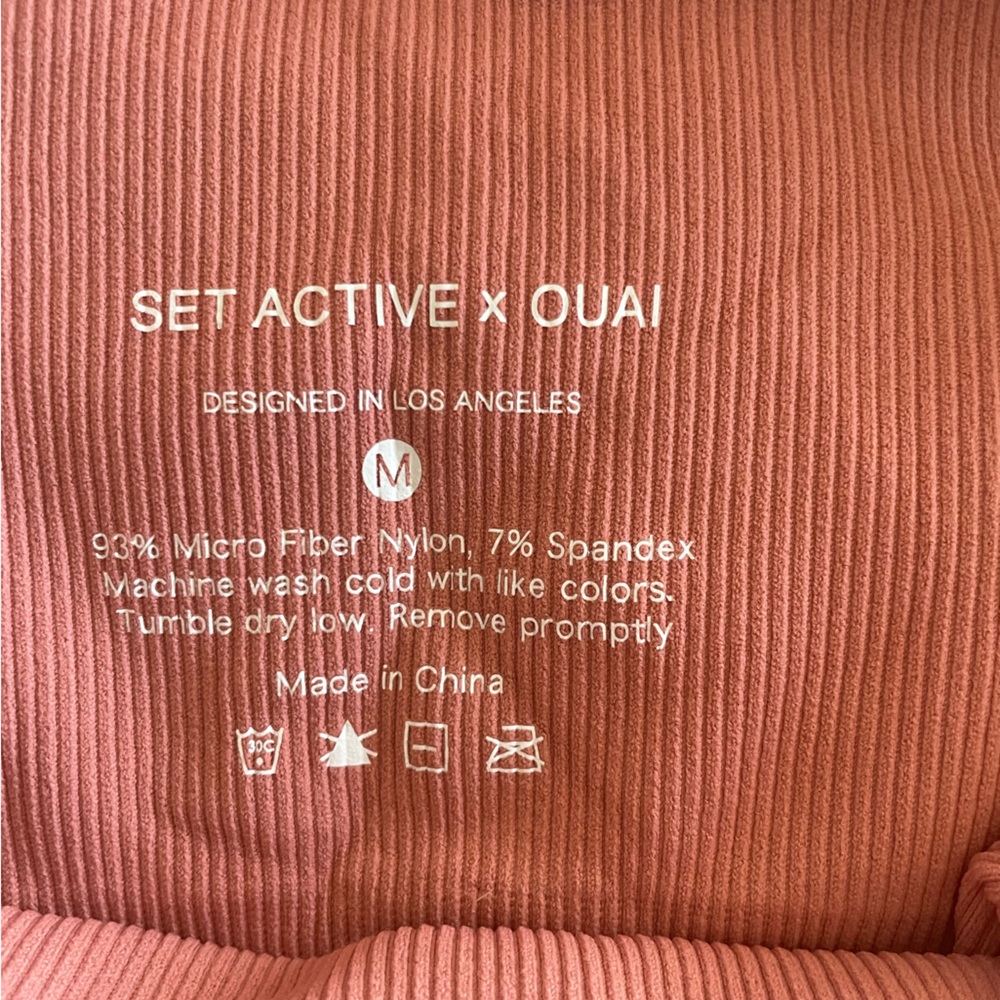 Set Active x OUAI Sports Bra - Picture 2 of 3